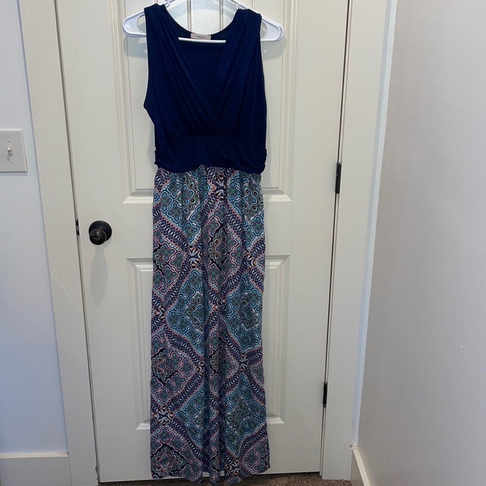 Blue Maxi Dress